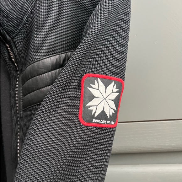 Spyder Black Zip Up Core Sweater Jacket Women’s Size Medium - Picture 3 of 3